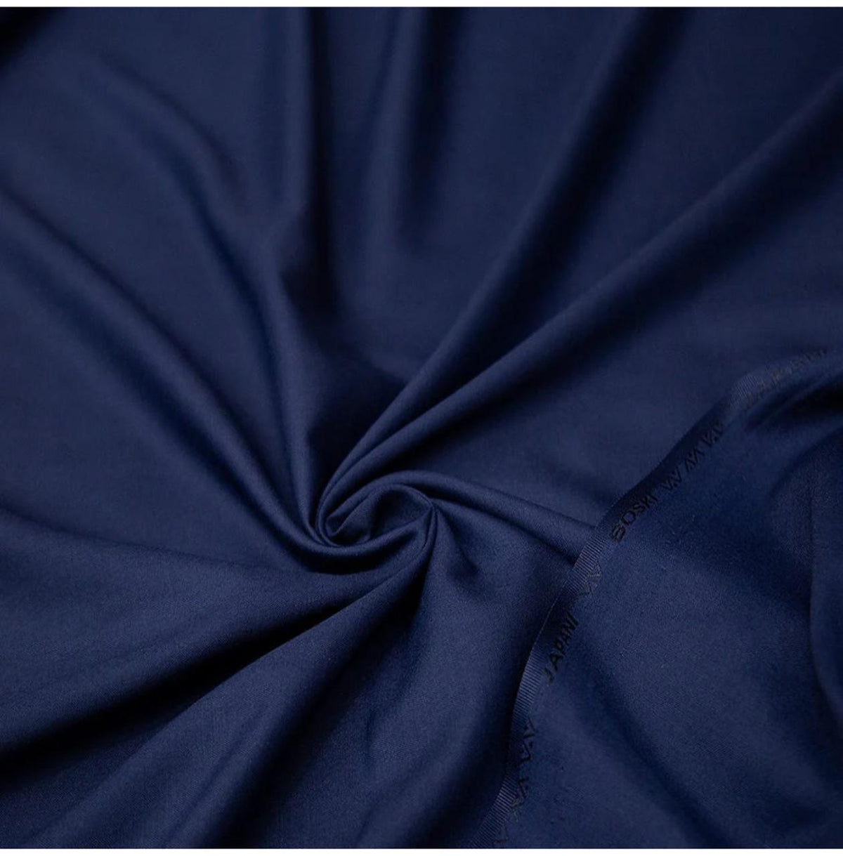 Deewan Wash n Wear Soft & Fall Fabric - Navy Blue